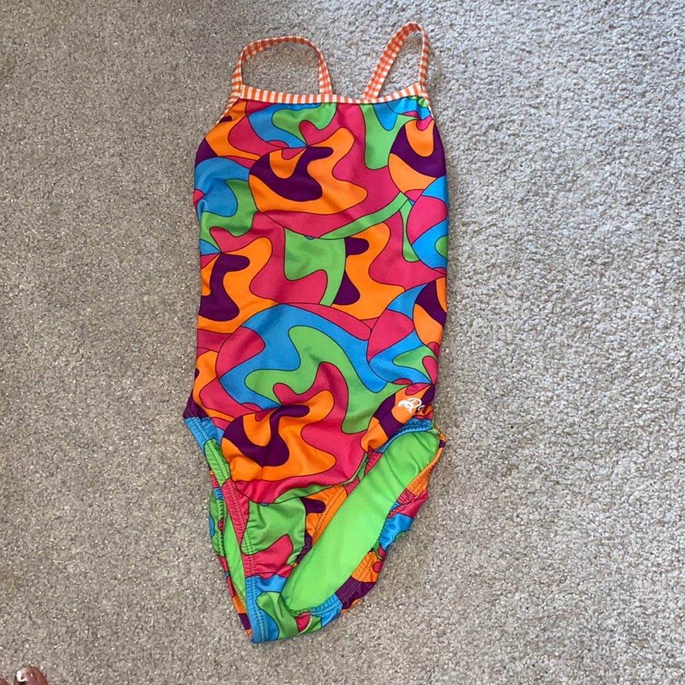 Ugly Dolphin One Piece Bathing Suit